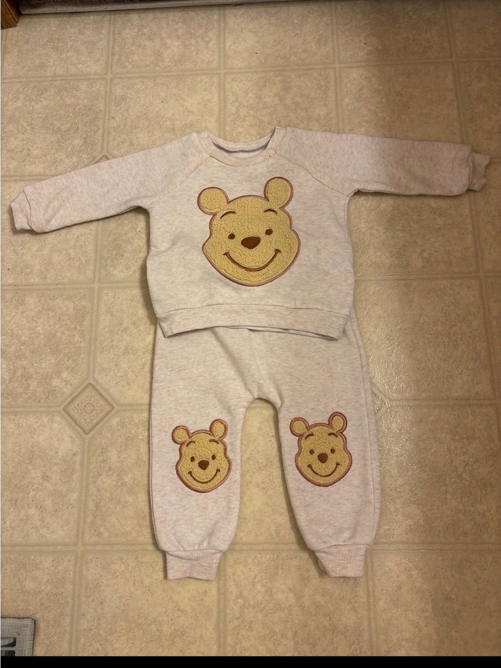 Disney Winnie the Pooh Toddler Sweat Set | Size 6-9 mo